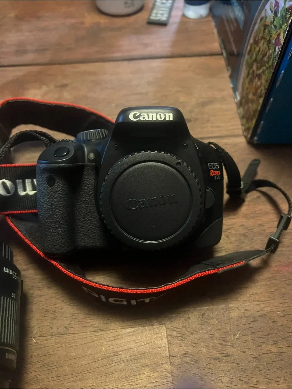 Canon Black Camera Bag with Accessories and Lens Filters